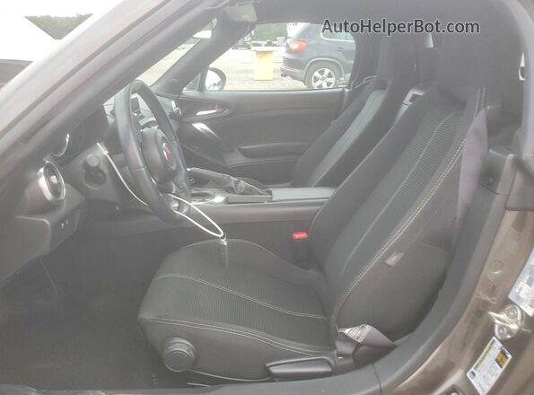 JC1NFAEK4H0122938 2017 FIAT 124 Серый Вид салона спереди