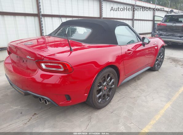 JC1NFAEK4K0143229 2019 FIAT 124 SPIDER Red უკანა მარჯვენა