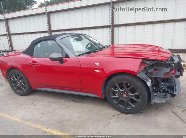 JC1NFAEK4K0143229 2019 FIAT 124 SPIDER Red სალონის 360-გრადუსიანი ხედი