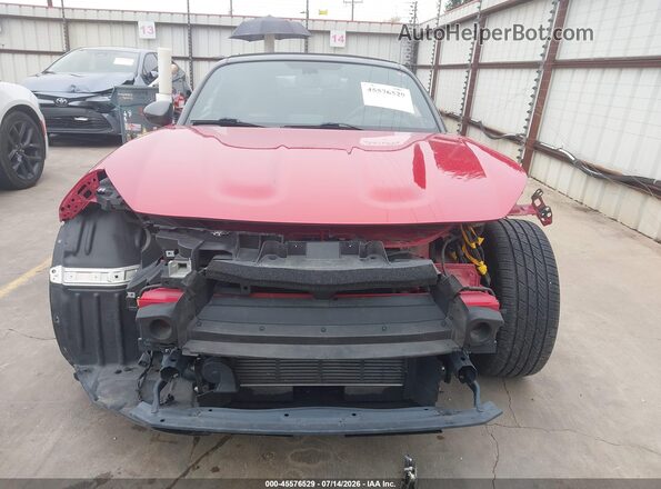 JC1NFAEK4K0143229 2019 FIAT 124 SPIDER Red უკანა სალონის ხედი