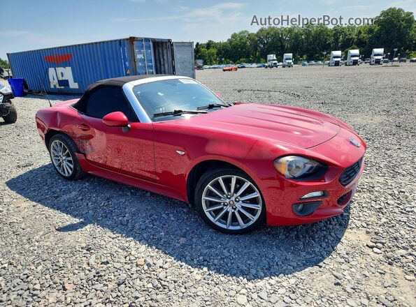 JC1NFAEK5H0105887 2017 FIAT 124 Красный Передняя правая четверть
