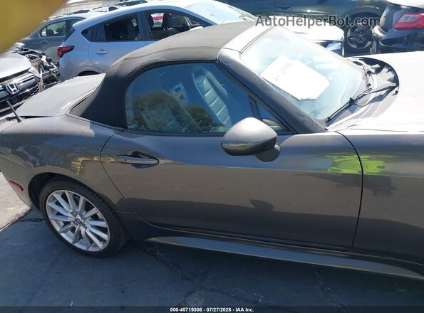 JC1NFAEK7H0105261 2017 FIAT 124 SPIDER Gray Widok wnętrza 360 stopni