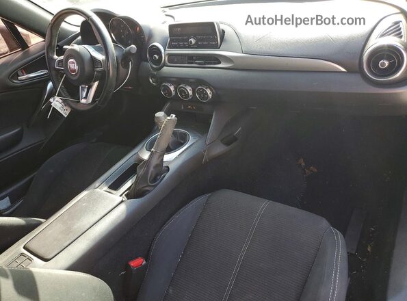 JC1NFAEKXH0126976 2017 FIAT 124 Черный Вид панели приборов