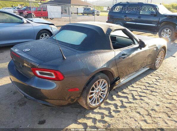 JC1NFAEKXH0127738 2017 FIAT 124 SPIDER Gray უკანა მარჯვენა