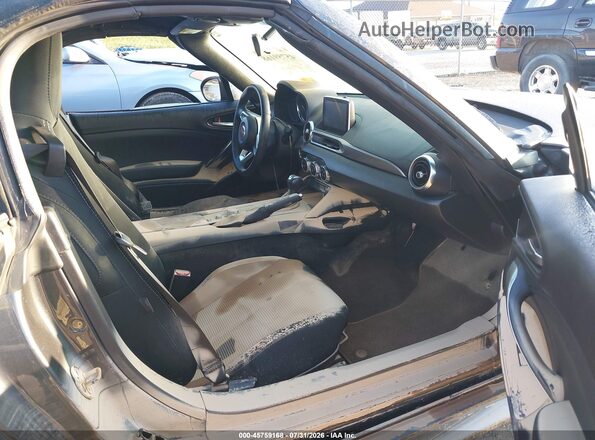 JC1NFAEKXH0127738 2017 FIAT 124 SPIDER Gray წინა სალონის ხედი
