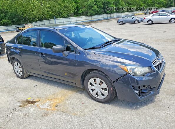 JF1GJAA63GG006998 2016 SUBARU IMPREZA Серый Передняя правая четверть