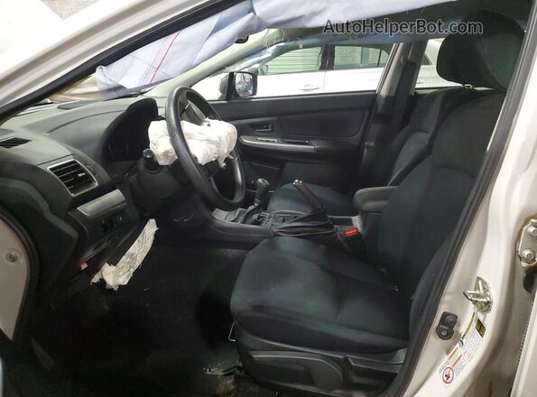 JF1GJAA64GG022126 2016 SUBARU IMPREZA White Front interior view