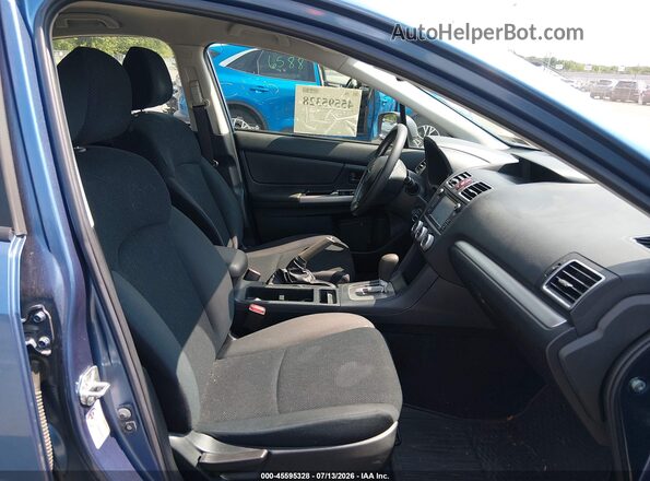 JF1GJAA65GH018564 2016 SUBARU IMPREZA Blue Вид салону спереду