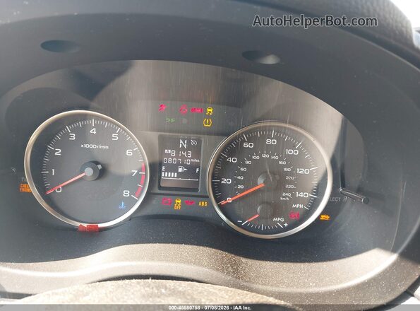 JF1GJAA67GH006884 2016 SUBARU IMPREZA White Widok tylnych siedzeń