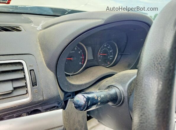 JF1GJAA67GH009431 2016 SUBARU IMPREZA Белый Вид щитка приборов