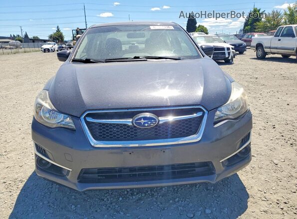 JF1GJAB61GH016356 2016 SUBARU IMPREZA Gray Front view