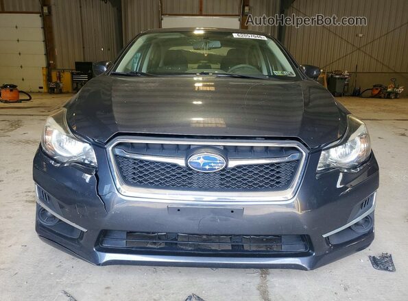 JF1GJAB61GH017796 2016 SUBARU IMPREZA Charcoal წინა ხედი