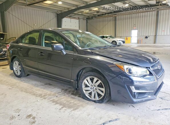 JF1GJAB61GH017796 2016 SUBARU IMPREZA Charcoal წინა მარჯვენა