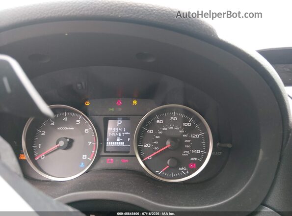 JF1GJAB62GH015376 2016 SUBARU IMPREZA Серебряный Вид задних сидений