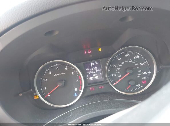 JF1GJAB62GH017080 2016 SUBARU IMPREZA Red Вид задніх сидінь