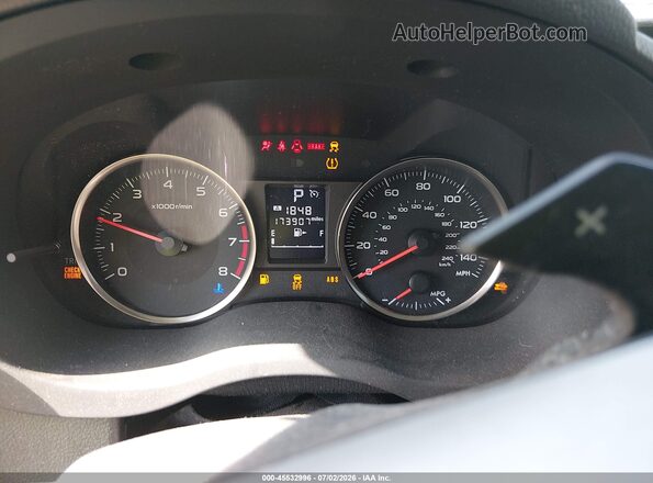 JF1GJAB62GH017726 2016 SUBARU IMPREZA White Widok tylnych siedzeń