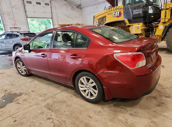 JF1GJAB63GH011708 2016 SUBARU IMPREZA Red Rear left