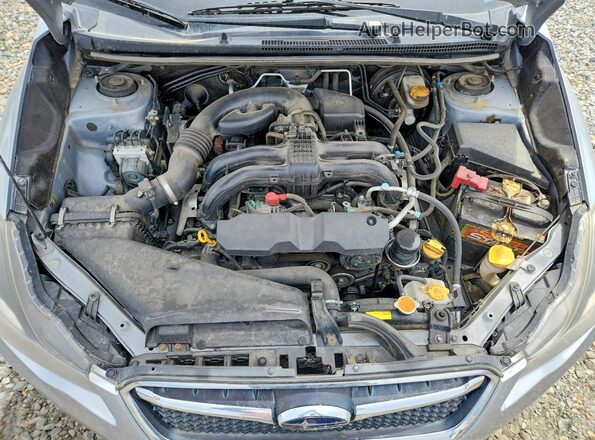JF1GJAB64GH004282 2016 SUBARU IMPREZA Silver Rear interior view