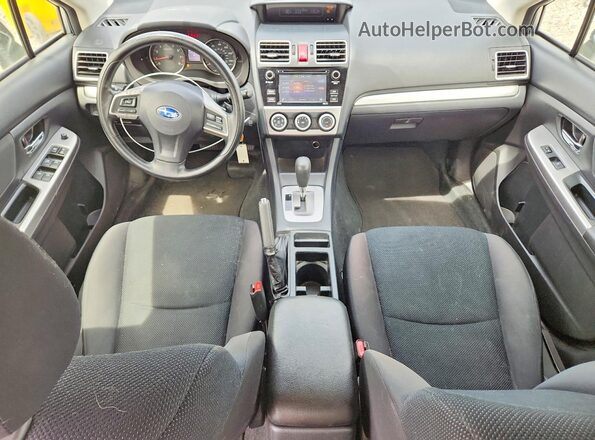 JF1GJAB64GH004282 2016 SUBARU IMPREZA Silver Dashboard view