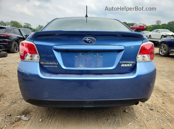 JF1GJAB69GH009302 2016 SUBARU IMPREZA Синий Вид сзади