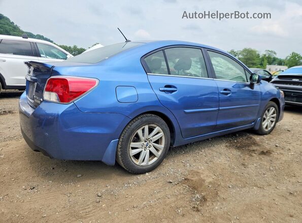 JF1GJAB69GH009302 2016 SUBARU IMPREZA Синий Задняя правая четверть