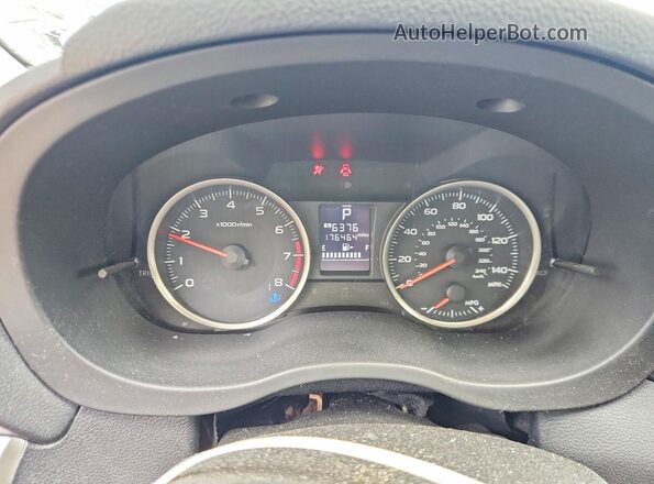 JF1GJAB69GH009302 2016 SUBARU IMPREZA Синий Вид щитка приборов