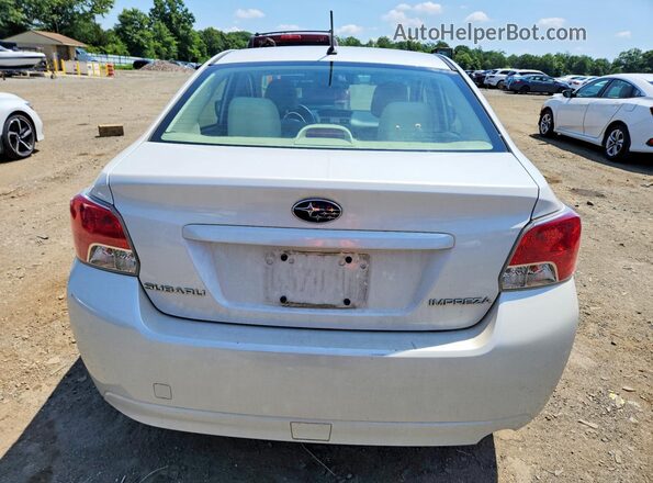 JF1GJAC60DH035104 2013 SUBARU IMPREZA Белый Вид сзади