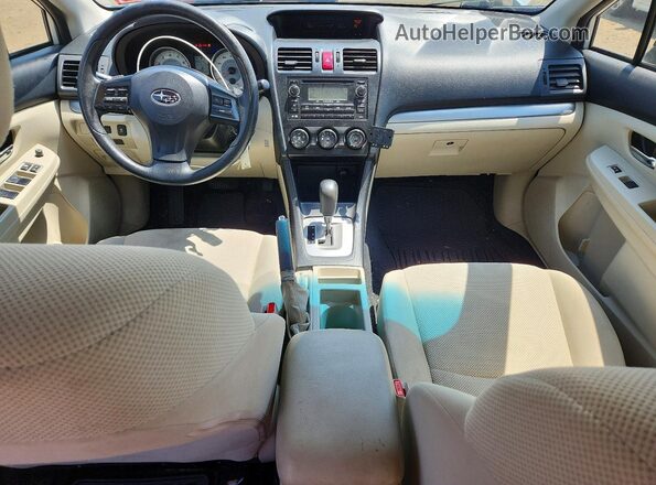 JF1GJAC60DH035104 2013 SUBARU IMPREZA Белый Вид панели приборов