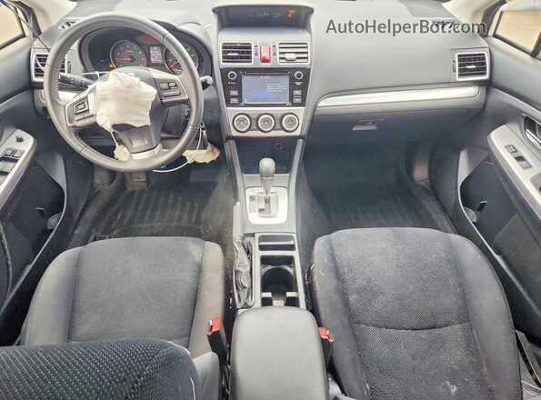 JF1GJAF61GH010261 2016 SUBARU IMPREZA Белый Вид панели приборов