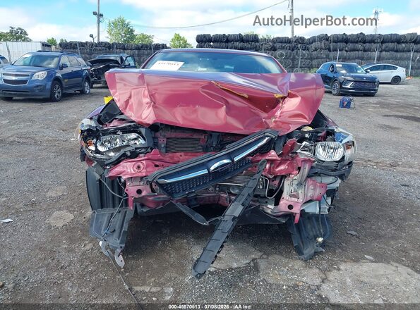 JF1GJAF65GH008822 2016 SUBARU IMPREZA Red Widok zestawu wskaźników