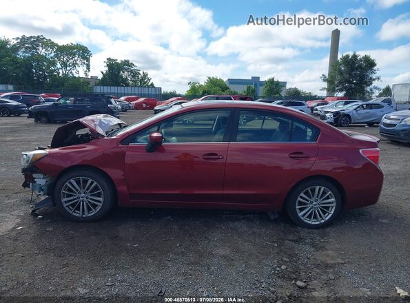 JF1GJAF65GH008822 2016 SUBARU IMPREZA Red Widok wnętrza 360 stopni