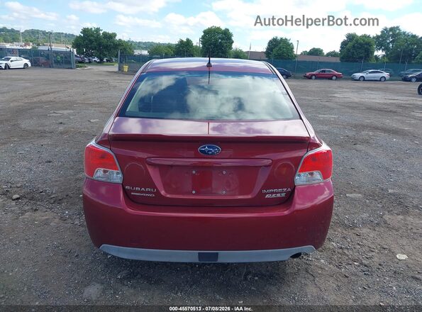 JF1GJAF65GH008822 2016 SUBARU IMPREZA Red 