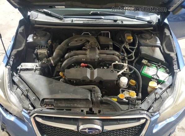 JF1GJAF69GH013361 2016 SUBARU IMPREZA Blue Вид задньої частини салону