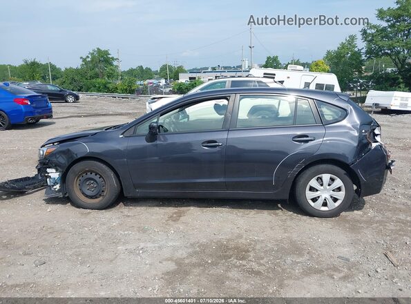 JF1GPAA60G8244686 2016 SUBARU IMPREZA Gray უკანა სალონის ხედი