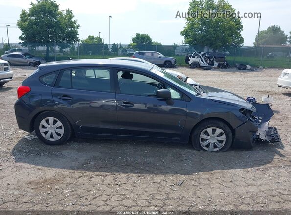 JF1GPAA60G8244686 2016 SUBARU IMPREZA Gray ხელსაწყოთა პანელის ხედი