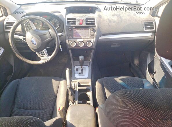 JF1GPAA60G8344240 2016 SUBARU IMPREZA Silver Вид панелі приладів