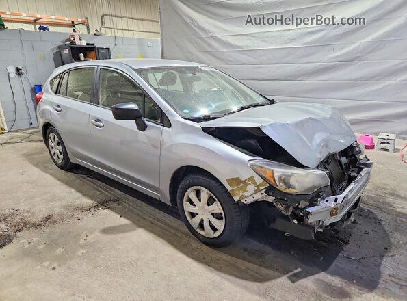JF1GPAA60G8344819 2016 SUBARU IMPREZA Silver Передня права чверть
