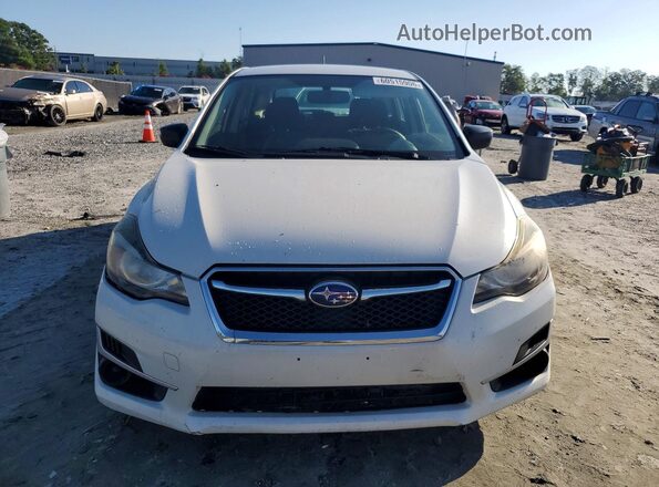 JF1GPAA62G9221565 2016 SUBARU IMPREZA White წინა ხედი
