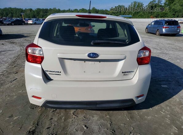 JF1GPAA62G9221565 2016 SUBARU IMPREZA White უკანა ხედი