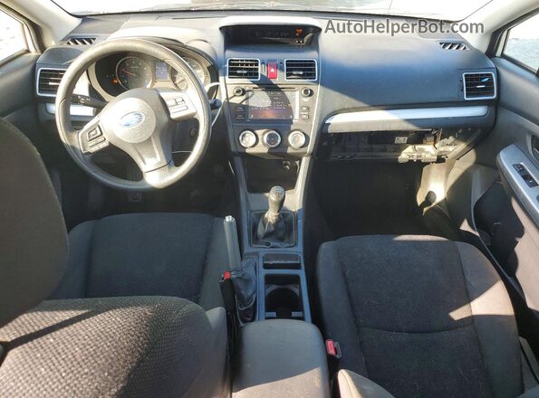 JF1GPAA62G9221565 2016 SUBARU IMPREZA White წინა პანელის ხედი