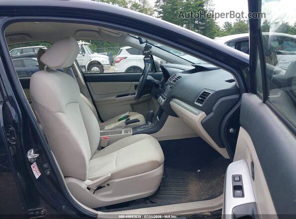 JF1GPAA63G8224576 2016 SUBARU IMPREZA Черный Вид салона спереди