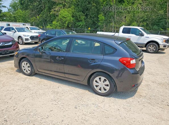 JF1GPAA63G9326308 2016 SUBARU IMPREZA Black Rear left