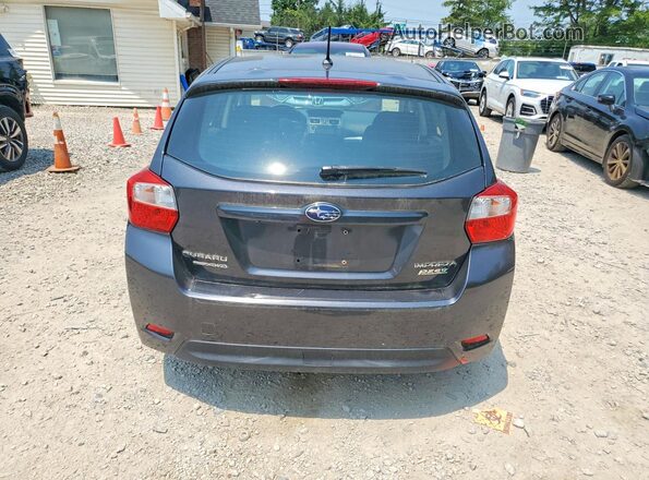 JF1GPAA63G9326308 2016 SUBARU IMPREZA Black Rear view