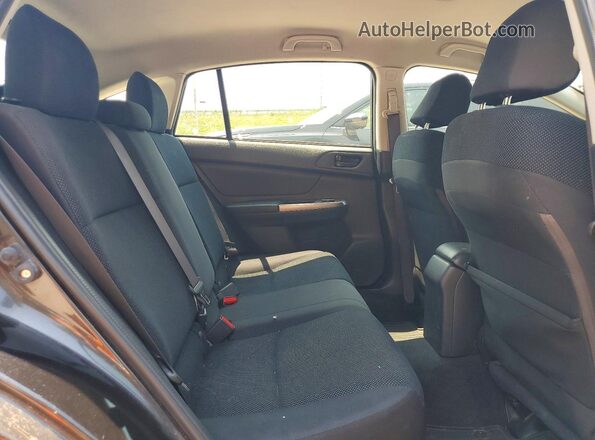 JF1GPAA63G9326308 2016 SUBARU IMPREZA Black Rear seats view