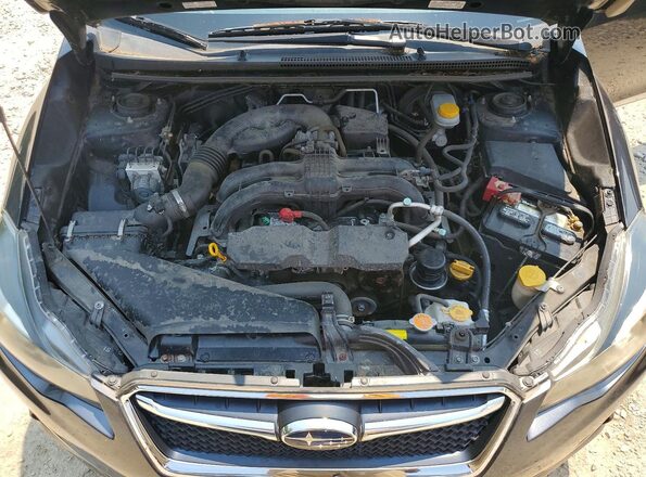 JF1GPAA63G9326308 2016 SUBARU IMPREZA Black Rear interior view
