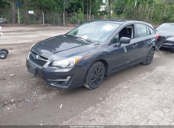 JF1GPAA66GH303546 2016 SUBARU IMPREZA Black Vista tres cuartos delantera izquierda