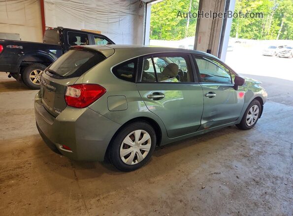 JF1GPAA66GH304728 2016 SUBARU IMPREZA Green Trasero derecho