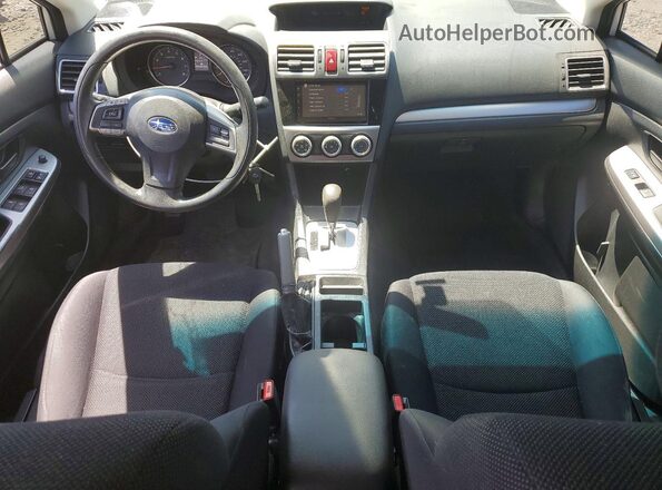JF1GPAA68G8228106 2016 SUBARU IMPREZA Белый Вид панели приборов