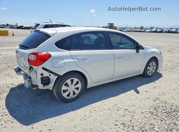 JF1GPAA68G8228106 2016 SUBARU IMPREZA Белый Задняя правая четверть