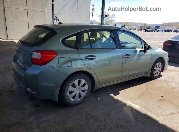 JF1GPAA68GG319477 2016 SUBARU IMPREZA Зеленый Задняя правая четверть